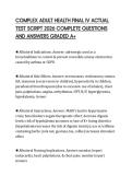 OMPUTER ARCHITECTURE&NewLine;CERTIFICATION PAPER 2026 FULL&NewLine;SOLUTION GRADED A&plus;