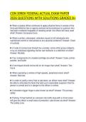 COMSAE ALL CERTIFICATION PREPARATION&NewLine;STUDY SET 2026 TESTED QUESTIONS AND&NewLine;CORRECT ANSWERS&NewLine;