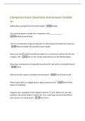Computers Exam Questions and answers Graded&NewLine;A&plus;