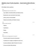 Midwifery Exam Practice Questions &ndash; Study Guide & Clinical Review
