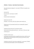 Midwifery I &ndash; Final Exam &ndash; Study Guide & Practice Questions