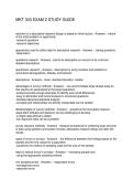 MKT 343 EXAM 2 STUDY GUIDE