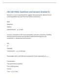 CRJ 102 FINAL Questions and answers Graded A&plus;