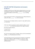 CRJ-204 CHAPTER 18 Questions and answers&NewLine;Graded A&plus;