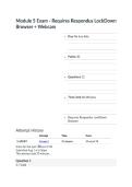 PSYC 140 Module 5 Exam &ndash; Psychology Test Questions&comma; Cognitive Development & Behavioral Science Review 