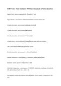 NARM Terms &ndash; Heart and Hands &ndash; Midwifery Study Guide & Practice Questions
