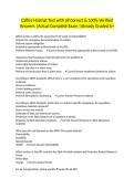 Calfire Hazmat Test with all Correct & 100&percnt; Verified Answers &vert;Actual Complete Exam &vert;Already Graded A&plus;