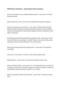 NARM &lpar;Heart and Hands&rpar; I &ndash; Study Guide & Practice Questions