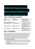 2026&sol;2027 FISDAP EMT Medical Exam&colon; Elite Universal Test Bank & Academic Mastery Protocol &lpar;60 Questions&rpar;