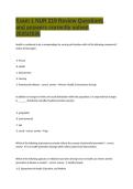 Exam 1 NUR 219 Review Questions and answers correctly solved 2025&sol;2026