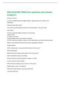ENG 2310 MID TERM Exam questions and answers&NewLine;Graded A&plus;
