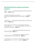 ENG 2310 FINAL Exam questions and answers&NewLine;Graded A&plus;