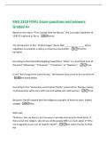 ENG 2310 FINAL Exam questions and answers&NewLine;Graded A&plus;