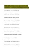 NUR 105 Final Exam Question and answers correctly solved 2025&sol;2026