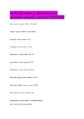NUR 353 exam 3 Question and answers already passed 2025&sol;2026&NewLine;&NewLine;
