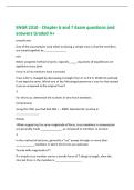 ENGR 2310 - Chapter 6 and 7 Exam questions and&NewLine;answers Graded A&plus;