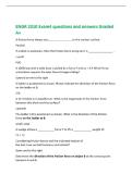 ENGR 2310 Exam4 questions and answers Graded&NewLine;A&plus;