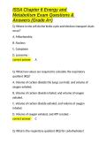 ISSA Chapter 6 Energy and Metabolism Exam Questions & Answers &lpar;Grade A&plus;&rpar;&period;docx&NewLine;&NewLine;