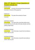 ISSA CPT Module 5 Exam Questions & Answers &lpar;Grade A&plus;&rpar;&period;docx&NewLine;&NewLine;