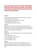 NSCA CPSS EXAM ACTUAL EXAM &vert; CERTIFIED PERFORMANCE AND SPORT SCIENTIST PRACTICE TEST BANK &vert; 250&plus; VERIFIED QUESTIONS WITH DETAILED ANSWERS AND RATIONALES FOR THE NSCA CPSS CERTIFICATION 2026&sol;2027