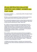 CPL250 COMPREHENSIVE TEST PAPER 2026&NewLine;FULL QUESTIONS AND CORRECT ANSWERS