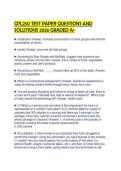 CPI NONVIOLENT CRISIS INTERVENTION&NewLine;2024 BUNDLED EXAM PRACTICE SCRIPT&NewLine;2026 QUESTIONS WITH ANSWERS GRADED&NewLine;A&plus;&NewLine;