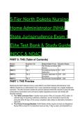 2026&sol;2027 S-Tier North Dakota NHA Jurisprudence Exam Prep &vert; Elite 60-Question Test Bank & Study Guide &lpar;NDCC & NDAC&rpar;