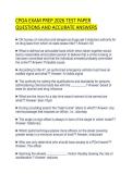 CPOA COMPREHENSIVE EXAM 2026 FULL&NewLine;QUESTIONS WITH VERIFIED SOLUTIONS