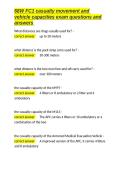 68W FC1 casualty movement and vehicle capacities exam questions and answers&period;docx&NewLine;&NewLine;
