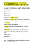 68W MODULE 5 EXAM QUESTIONS AND ANSWERS LATEST UPDATE 2026&period;docx&NewLine;&NewLine;