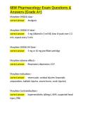 68W Pharmacology Exam Questions & Answers &lpar;Grade A&plus;&rpar;&period;docx&NewLine;&NewLine;