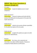 NREMT 68w Exam Questions & Answers &lpar;Grade A&plus;&rpar;&period;docx&NewLine;&NewLine;NREMT 68w Exam Questions & Answers &lpar;Grade A&plus;&rpar;&period;docx&NewLine;&NewLine;