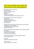 CREST CPSA EXAM SCRIPT FINAL PAPER 2026&NewLine;FULL QUESTIONS AND CORRECT ANSWERS