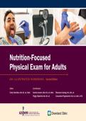 Nutrition-Focused Physical Exam for Adults &ndash; Illustrated Handbook for Clinical Nutrition Assessment