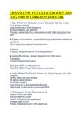 CROSSFIT LEVEL 3 FINAL STUDY PAPER 2026&NewLine;QUESTIONS WITH SOLUTIONS GRADED A&plus;