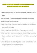 RYANAIR INITIAL EXAM &vert; 335 COMPLETE QUESTIONS WITH 100&percnt; GRADED EXPERT SOLUTIONS&vert; 2026 LATEST UPDATED &vert; GET A&plus;