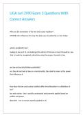 UGA Juri 2990 Exam 3 Questions With Correct Answers 