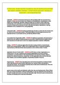BC-TMH EXAM &sol; BOARD CERTIFIED TELEMENTAL HEALTH CERTIFICATION QUESTIONS&NewLine;AND CORRECT ANSWERS &lpar;VERIFIED&rpar; &vert; LATEST UPDATE 2026&sol;2027 &vert; GRADED A&plus; &vert;&NewLine;BRAND NEW &vert; 100&percnt; GUARANTEED PASS&NewLine;