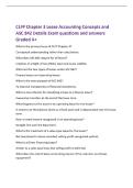CLFP Chapter 3 Lease Accounting Concepts and&NewLine;ASC 842 Details Exam questions and answers&NewLine;Graded A&plus;