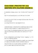 CS6515 FINAL STUDY GUIDE EXAM 3&NewLine;VERSION C 2026 COMPLETE QUESTIONS&NewLine;WITH ACCURATE ANSWERS GRADED A&plus;