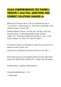 CS6515 EXAM 2 COMPREHENSIVE STUDY&NewLine;GUIDE 2026 QUESTIONS WITH SOLUTIONS&NewLine;GRADED A&plus;