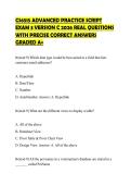 CS6515 ADVANCED PRACTICE SCRIPT&NewLine;EXAM 3 VERSION C 2026 REAL QUESTIONS&NewLine;WITH PRECISE CORRECT ANSWERS&NewLine;GRADED A&plus;