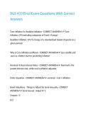 BUS 410 Final Exam Questions With Correct Answers