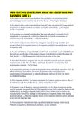 IREM MNT 402 CORE EXAMS MAIN 2026 QUESTIONS AND ANSWERS SURE