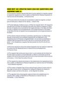 IREM MNT 402 UPDATED MAIN 2026 EOC QUESTIONS AND ANSWERS SURE
