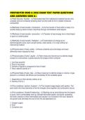 FIREFIGHTER MOD A 2026 EXAM TEST PAPER QUESTIONS AND ANSWERS SURE