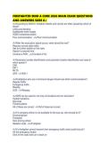 FIREFIGHTER MOD A CORE 2026 MAIN EXAM QUESTIONS AND ANSWERS SURE 