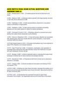 SANS MGT514 FINAL EXAM ACTUAL QUESTIONS AND ANSWERS SURE
