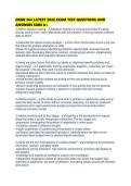 ORGB 364 LATEST 2026 EXAM TEST QUESTIONS AND ANSWERS SURE A&period;pdf