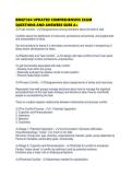 BMGT364 UPDATED COMPREHENSIVE EXAM QUESTIONS AND ANSWERS SURE A&period;pdf